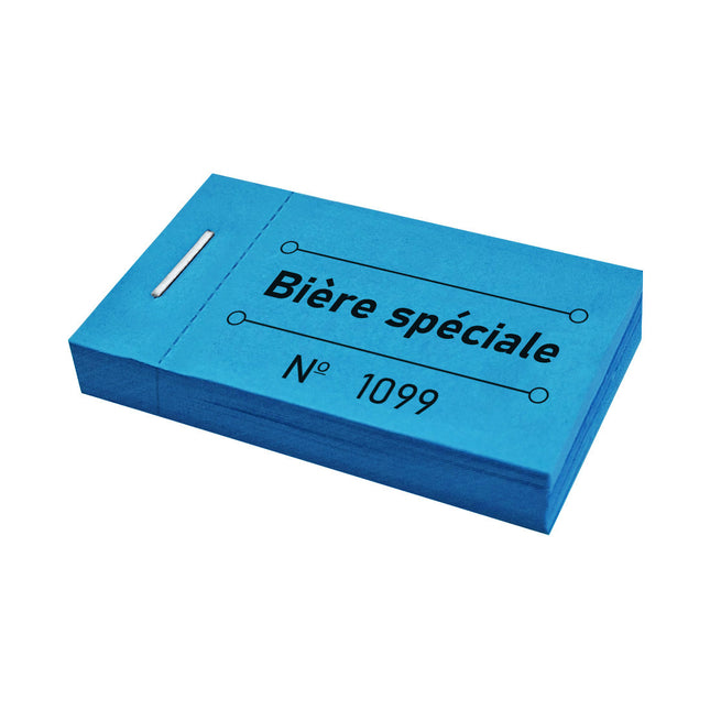 Carnet de tickets bière spéciale - 50 tickets