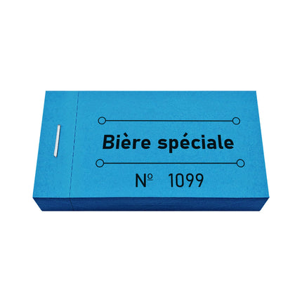 Carnet de tickets bière spéciale - 50 tickets