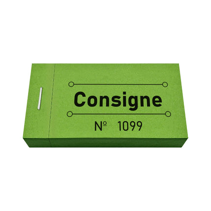 Carnet de tickets consigne - 50 tickets