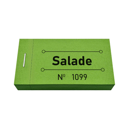 Carnet de tickets salade - 50 tickets