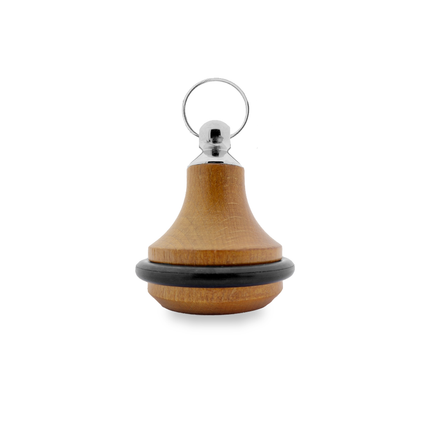 Porte-clés hôtel Belly Wood cerisier - 65 x 38 mm - bois - par pièce