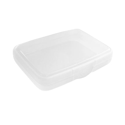 Boîte de rangement transparent pour badge nominatif - 97 x 72 mm - par pièce