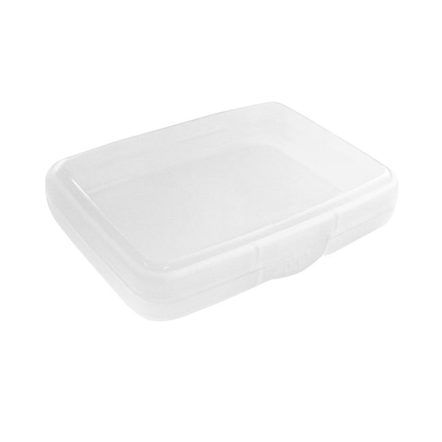 Boîte de rangement transparent pour badge nominatif - 97 x 72 mm - par pièce