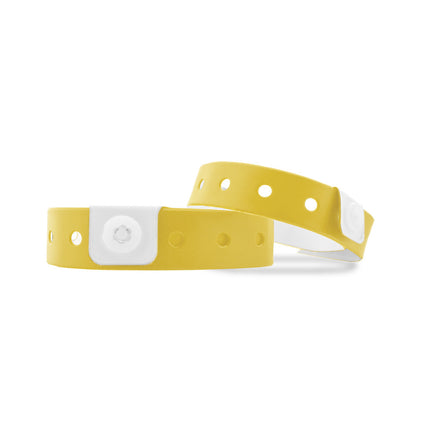 Bracelets en vinyle vierge - 100 bracelets - 335 x 12 mm