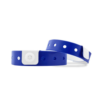 Bracelets en vinyle vierge - 100 bracelets - 335 x 12 mm