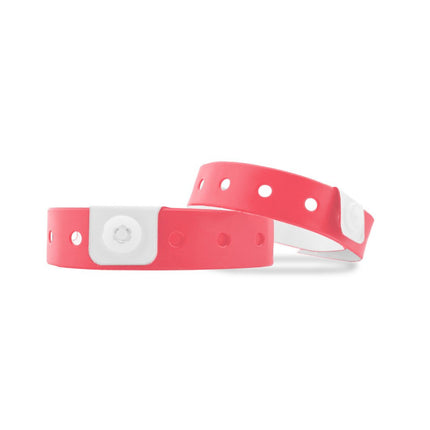 Bracelets en vinyle vierge - 100 bracelets - 335 x 12 mm
