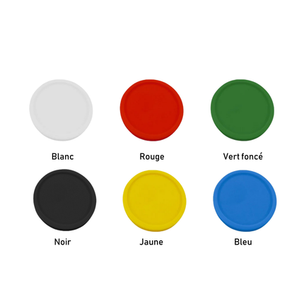 Jetons personnalisés -  Ø23 mm - 100 pièces
