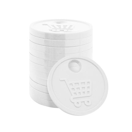 Jetons caddie format 0,50 € - 100 pièces