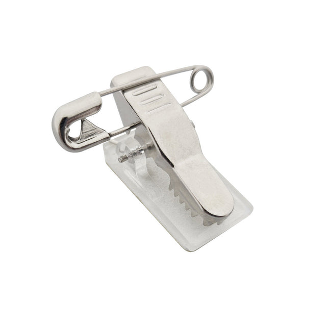 Pince crocodile avec ruban adhésif - 13 x 24 mm - par pièce