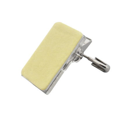 Pince crocodile avec ruban adhésif - 13 x 24 mm - par pièce