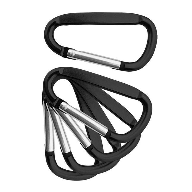 Porte-clés mousqueton coloré - 60 x 30 mm - par pièce