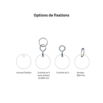 Porte-clés XXL femmes - 300 x 60 mm  - par pièce