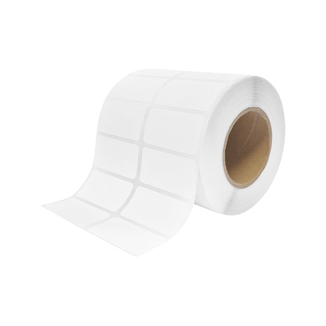 Étiquettes adhésives PP - 50 x 25 mm - 2500 étiquettes sur rouleau
