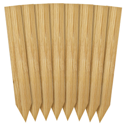 Étiquettes à piquer bambou - 150 x 20 mm - 100 étiquettes