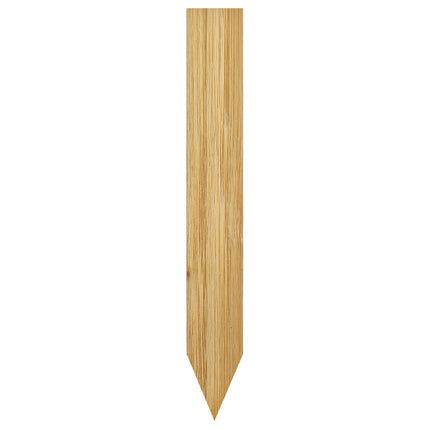 Étiquettes à piquer bambou - 150 x 20 mm - 100 étiquettes