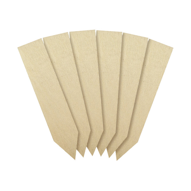 Étiquettes à piquer bois  - 100 x 20 mm - 100 étiquettes
