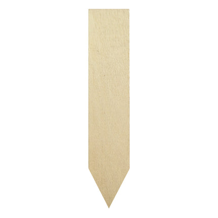 Étiquettes à piquer bois  - 100 x 20 mm - 100 étiquettes