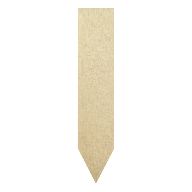 Étiquettes à piquer bois  - 100 x 20 mm - 100 étiquettes