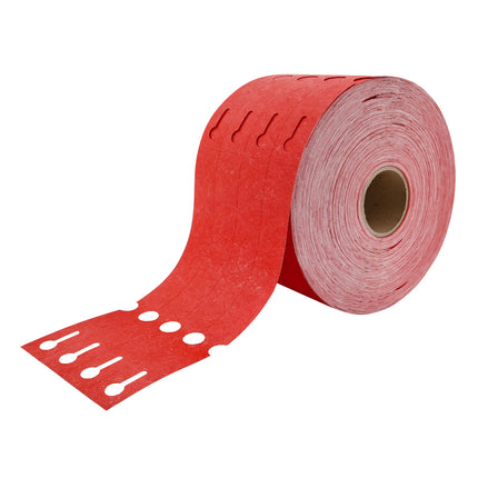 Étiquettes à boucle Tyvek - 250 x 25 mm - 1500 étiquettes sur rouleau