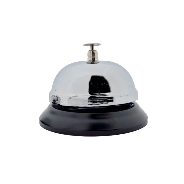 Sonnette de comptoir chromée - Ø85 mm - par pièce