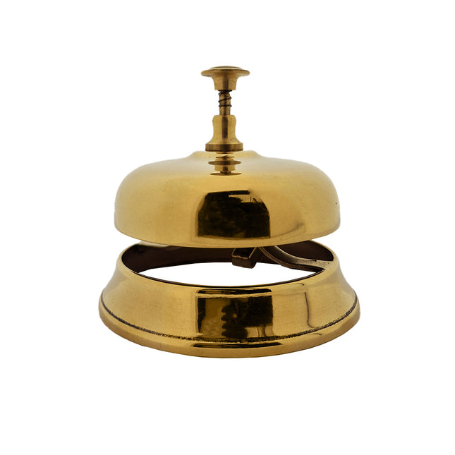 Sonnette d'hôtel laiton - Ø95 mm - par pièce