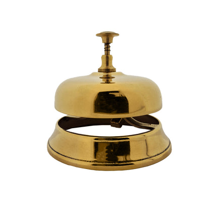 Sonnette d'hôtel laiton - Ø95 mm - par pièce