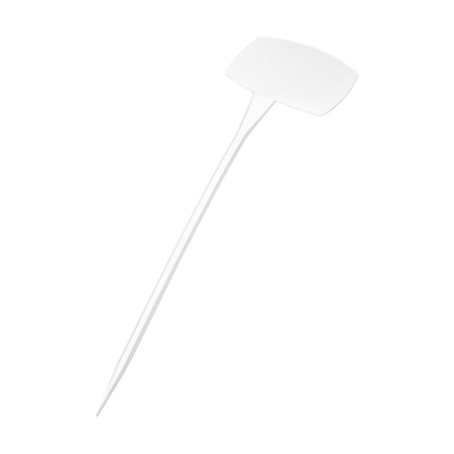 Étiquettes à planter inclinées plastique - 500 x 150 mm - 10 étiquettes