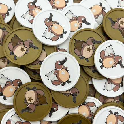 Jetons personnalisés -  Ø29 mm - 100 pièces