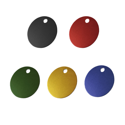 Jeton en aluminium anodisé - par pièce