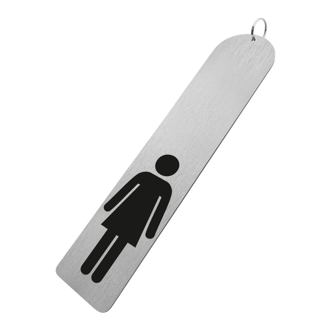 Porte-clés XXL femmes - 300 x 60 mm  - par pièce