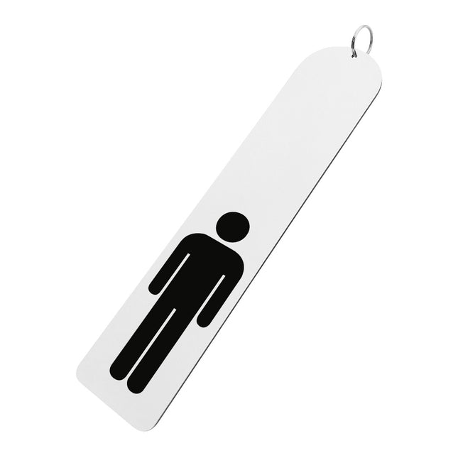 Porte-clés XXL hommes - 300 x 60 mm  - par pièce