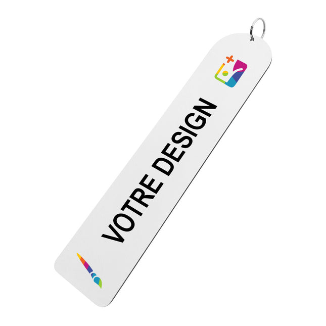 Porte-clés avec logo XXL - 300 x 60 mm  - par pièce