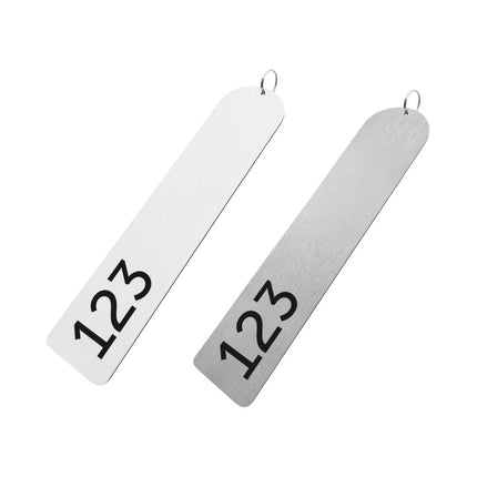 Porte-clés numéroté XXL - 300 x 60 mm  - par pièce