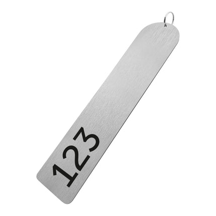Porte-clés numéroté XXL - 300 x 60 mm  - par pièce