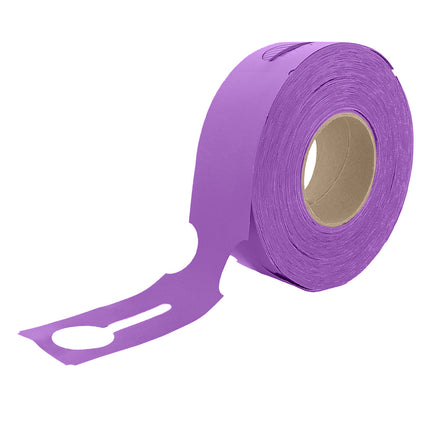 Grandes étiquettes à boucle sur rouleau - 273,5 x 59 mm - pour imprimante transfert thermique - 500 étiquettes