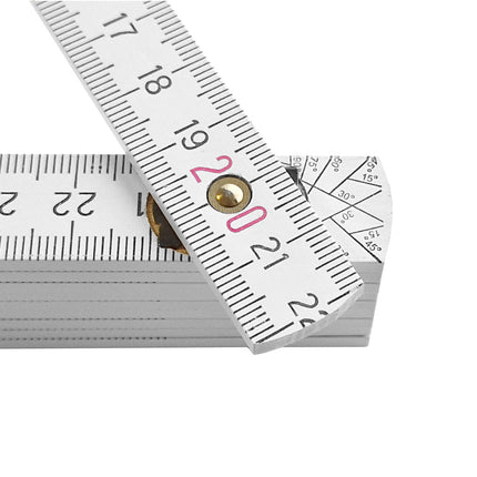 Mètre pliant en bois personnalisé avec logo - 2 m - par pièce