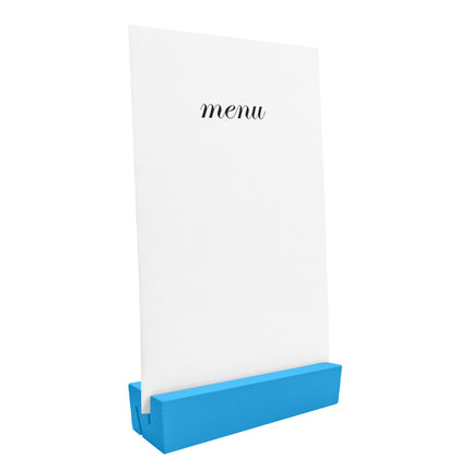 Porte-menu de table bois - 100 x 30 mm - par pièce