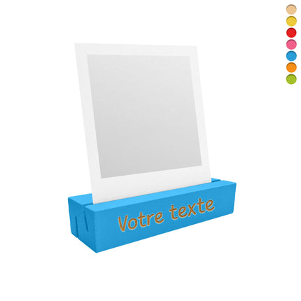 Porte-photo en bois personnalisé - 100 x 30 mm - par pièce