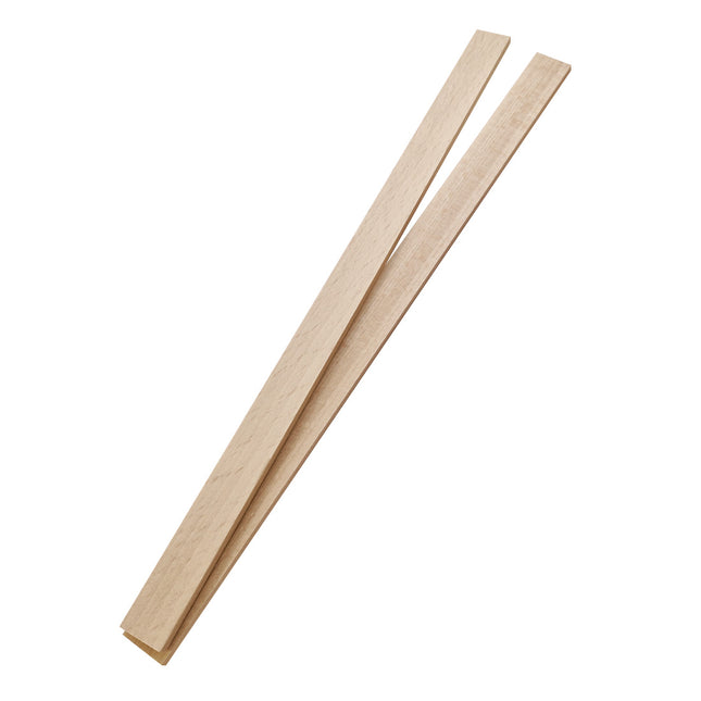 Mélangeur de peinture en bois personnalisé - 258 x 16 mm - 10 pièces