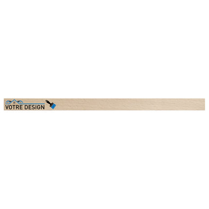 Mélangeur de peinture en bois personnalisé - 258 x 16 mm - 10 pièces