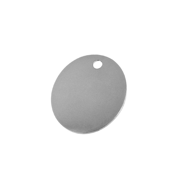 Jeton inox avec trou - par pièce