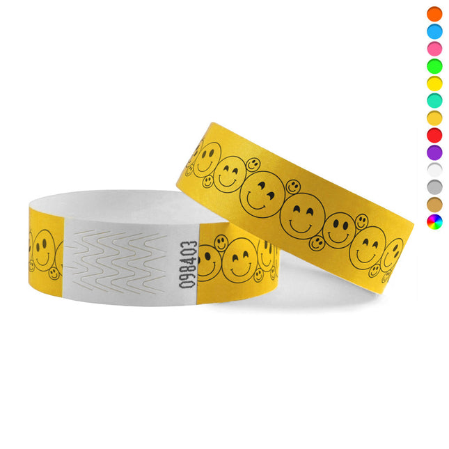 Bracelets Tyrex Smiley - 100 bracelets