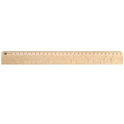 Règle en bois - 30 cm - par pièce