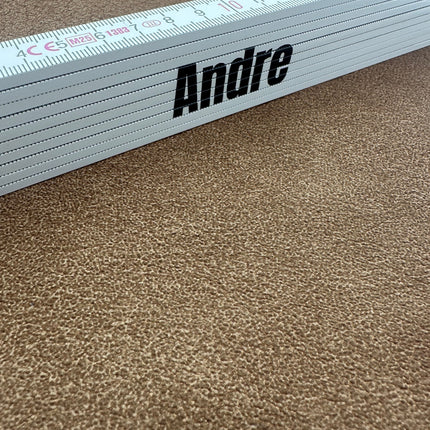 Mètre pliant en bois personnalisé avec nom - 2 m - par pièce