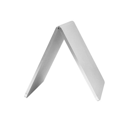 Chevalet de table numéroté aluminium Otto - 60 x 60 mm - par pièce
