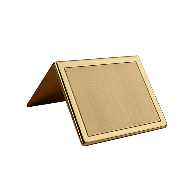 Chevalet de table laiton Excellent - 60 x 60 mm - par pièce