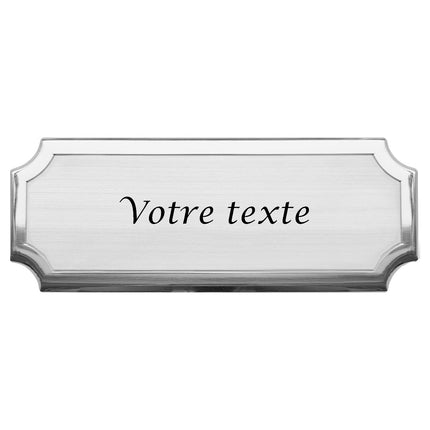 Plaque de porte personnalisée Avelina- aluminium