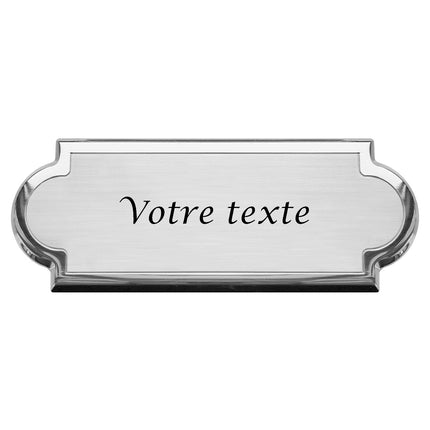 Plaque de porte personnalisée Argentine - aluminium