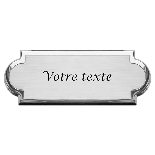 Plaque de porte personnalisée Argentine - aluminium