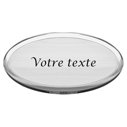 Plaque de porte personnalisée Ariana - aluminium